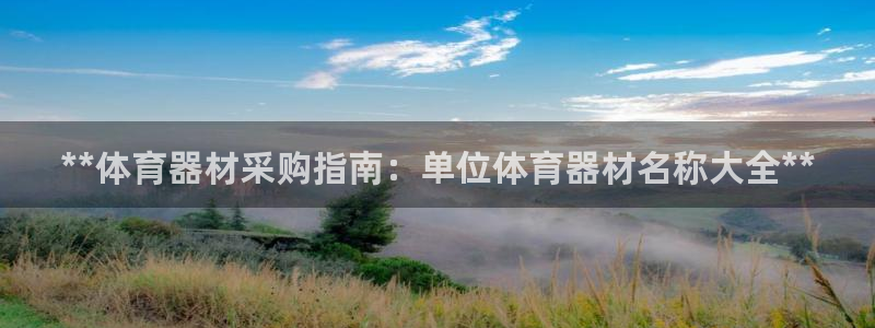 极悦平台客服团队：**体育器材采购指南：单位体育器材