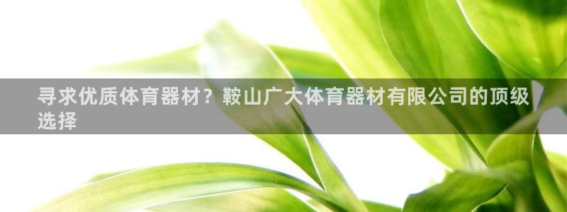 极悦平台注册用户名格式是什么：寻求优质体育器材？鞍山