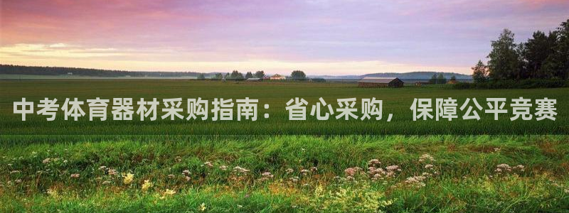 极悦平台下载安装：中考体育器材采购指南：省心采购，保