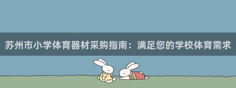 极悦平台官网登录不了怎么办：苏州市小学体育器材采购指