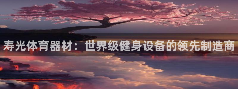 极悦平台官网登录网址是多少：寿光体育器材：世界级健身