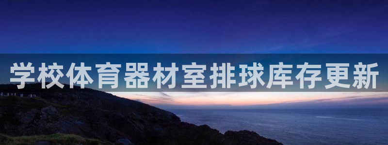极悦平台使用教程视频：学校体育器材室排球库存更新