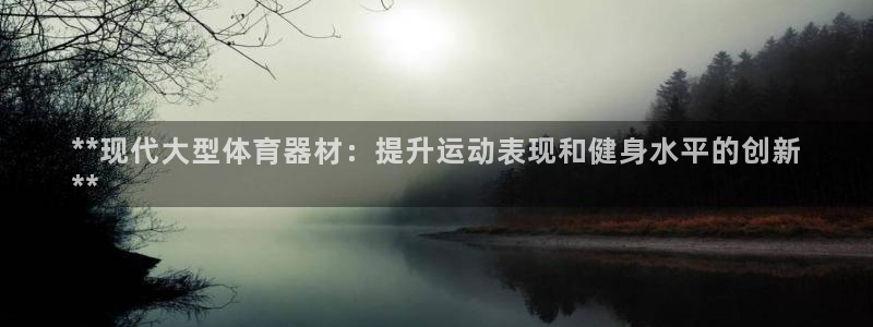 极悦娱乐下载官网安装：**现代大型体育器材：提升运动